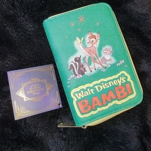 Nwt Loungefly disney Bambi wallet new